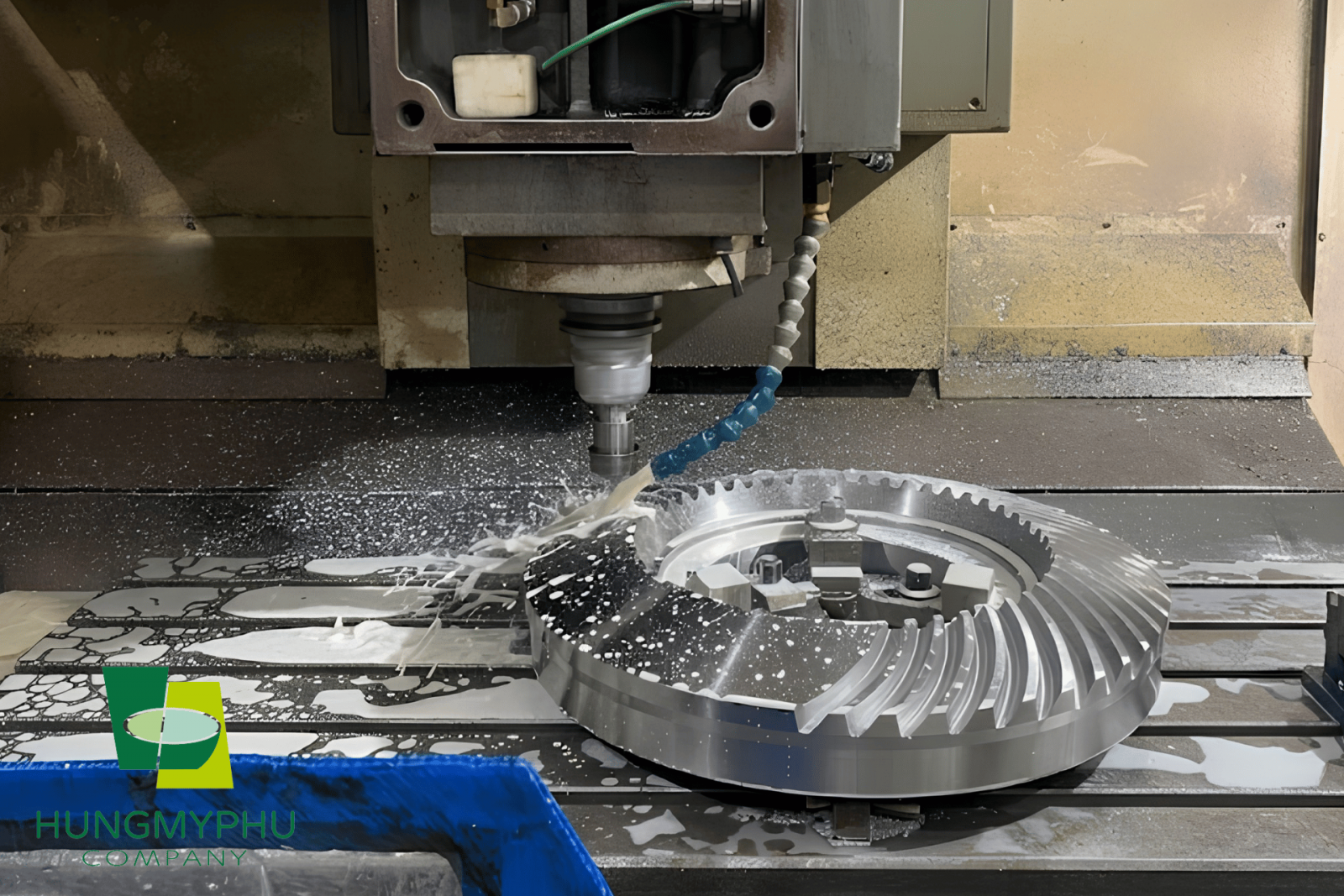 Gia công bánh răng bằng CNC