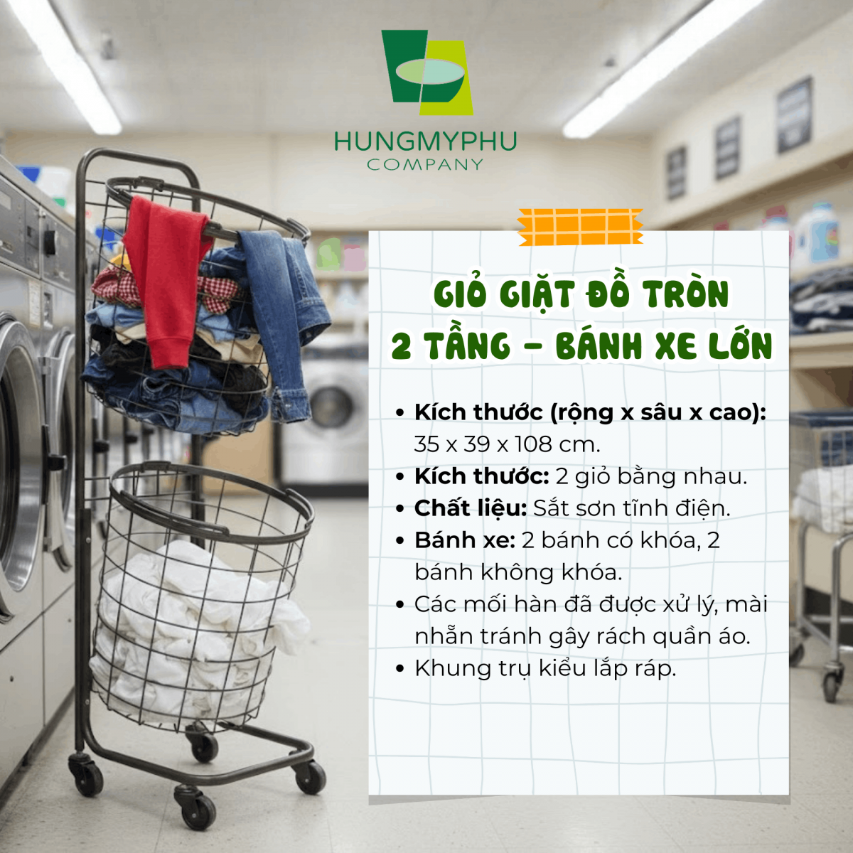 giỏ đựng đồ giặt