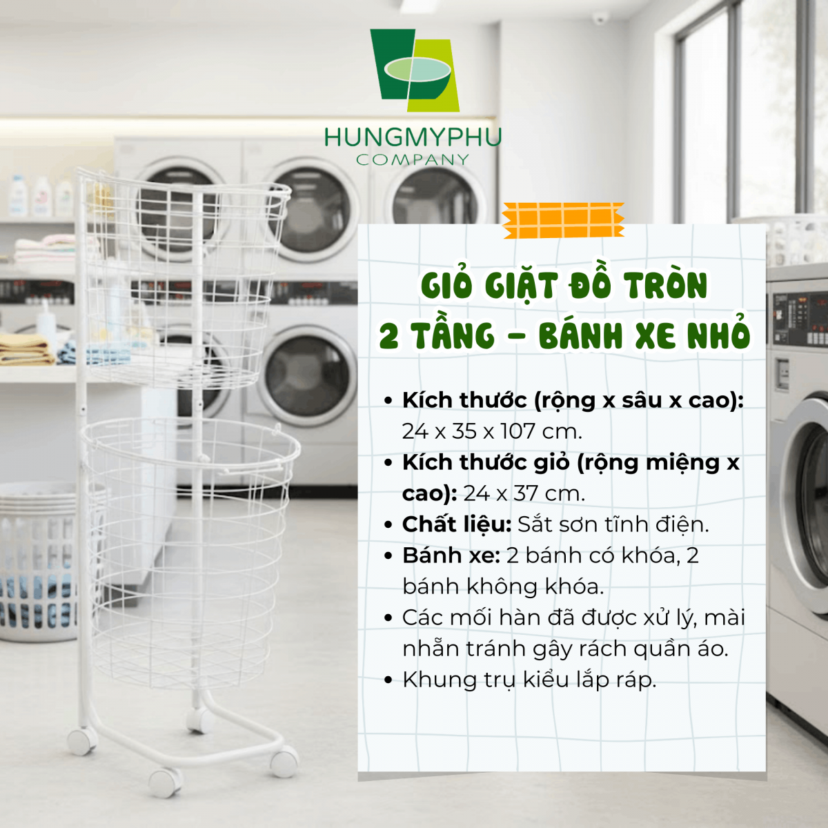 giỏ đựng đồ giặt