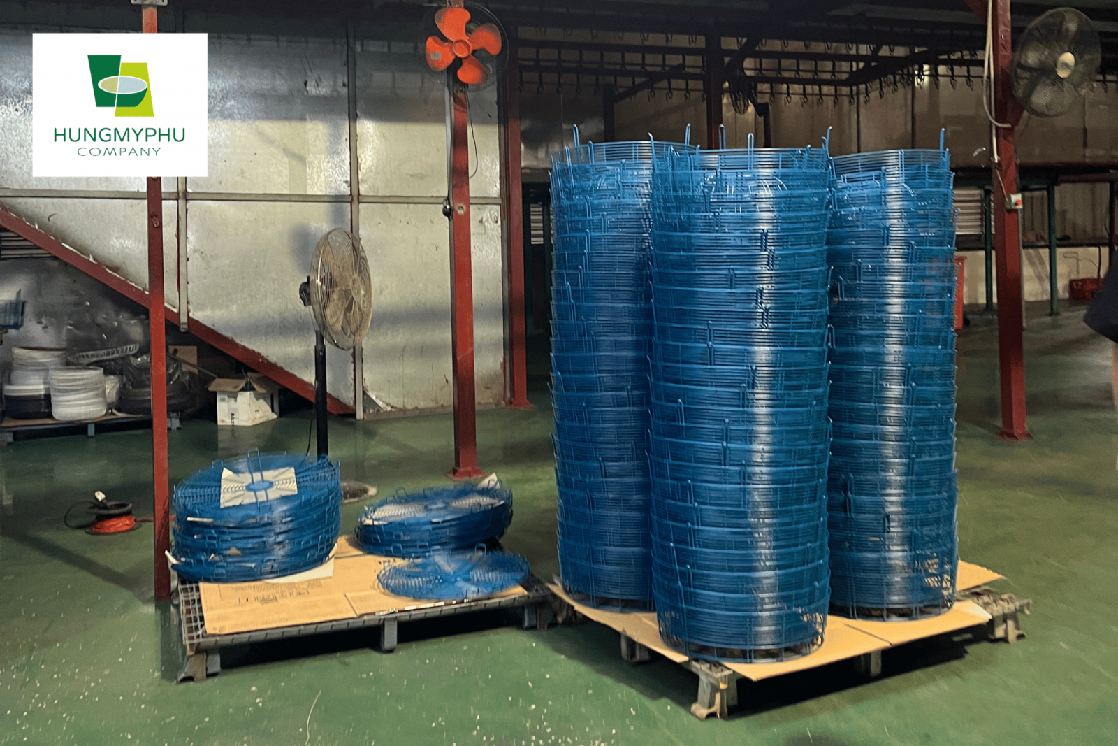 lồng quạt sơn tĩnh điện siêu bền