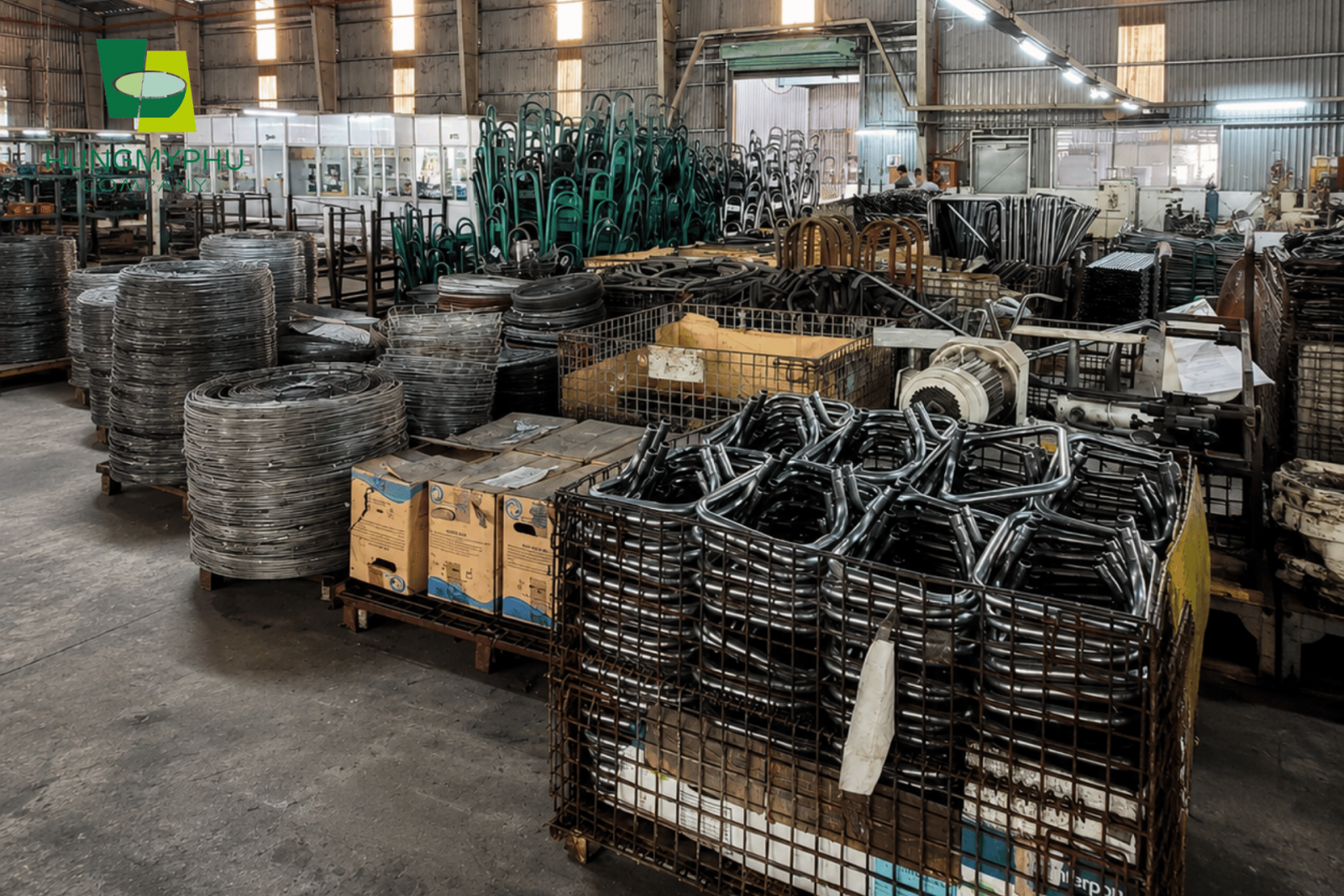sản xuất ống chân quạt tại hưng mỹ phú