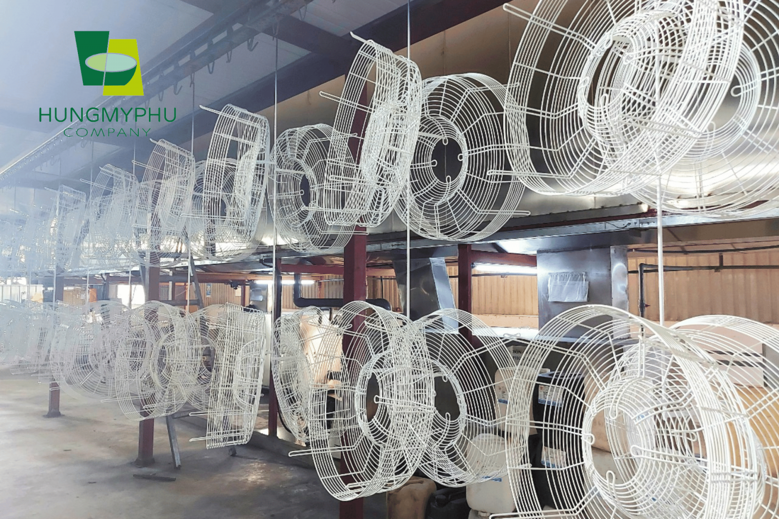 sản xuất lồng quạt công nghiệp