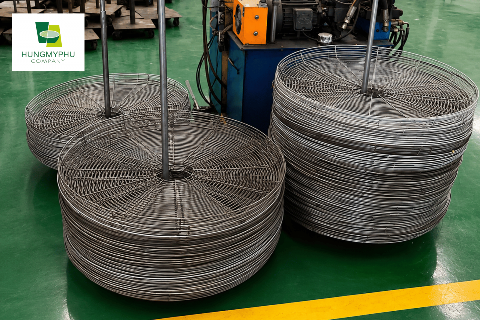 sản xuất lồng quạt chuẩn xuất khẩu