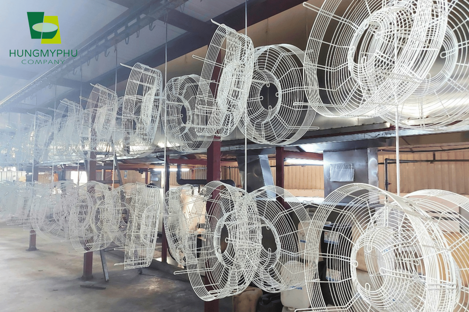 xưởng sơn tĩnh điện uy tín