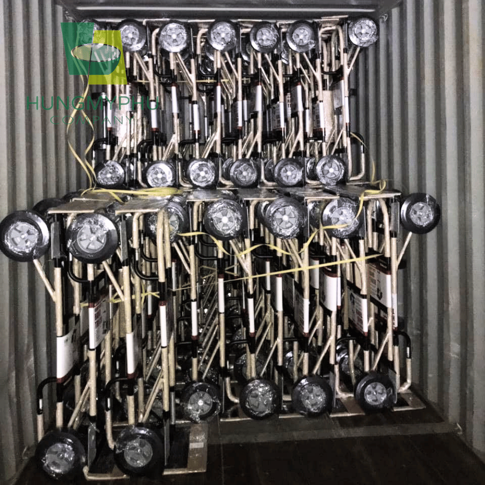xe đẩy hàng sơn tĩnh điện