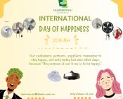 INTERNATIONAL DAY OF HAPPINESS 20TH MAR 