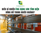 Điều gì khiến ứng dụng sơn tĩnh điện bùng nổ trong nhiều ngành?